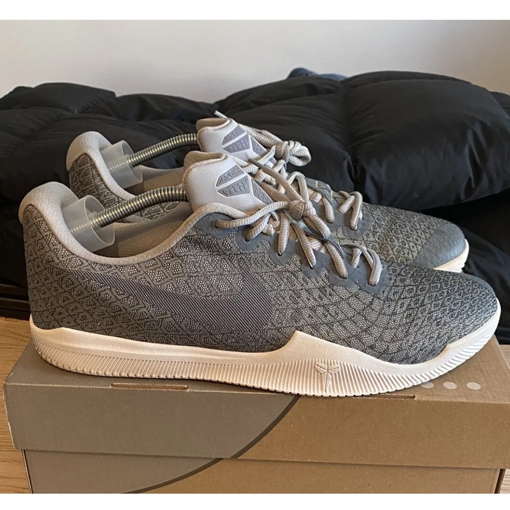🔥Nike Kobe Mamba Instinct Pure Platinum Gray Athletic Sneakers -Men Size 13 - Picture 11 of 12